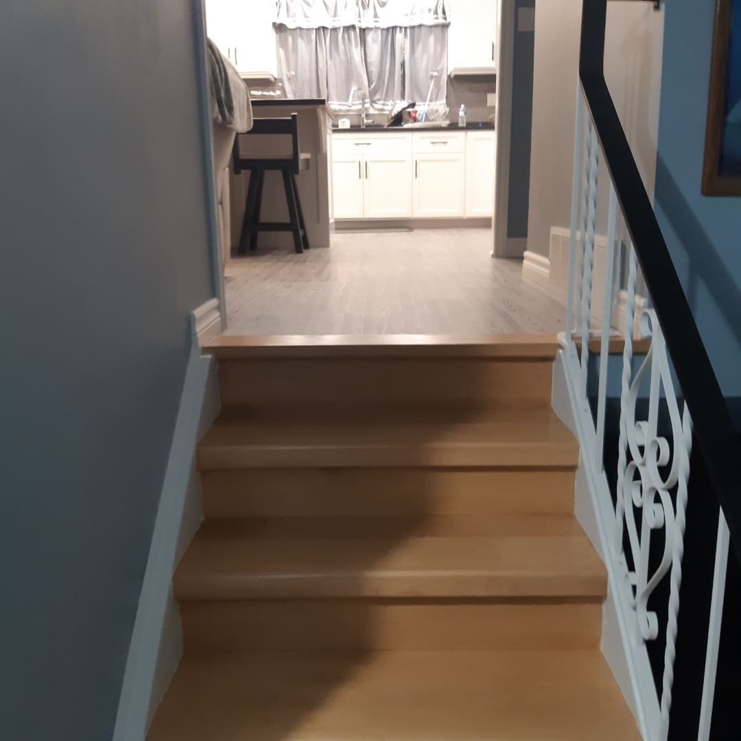 Tracy After Stairs pic Stairs, after picture